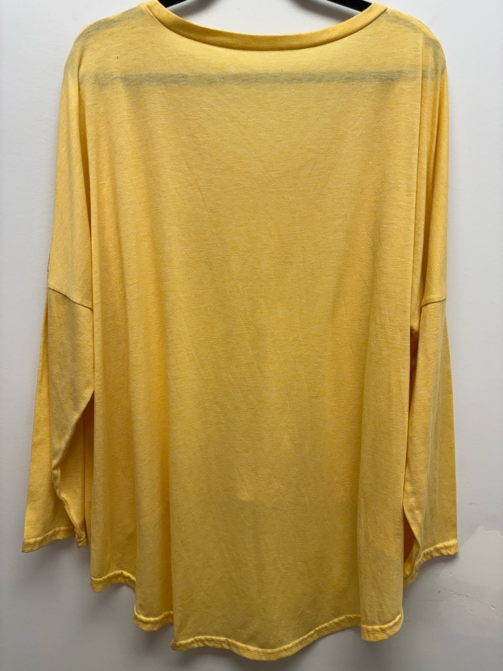 4 for $25 💛 Layered Hem Long Sleeve Top Approx Size 2X–3X 💛 - Picture 3 of 5